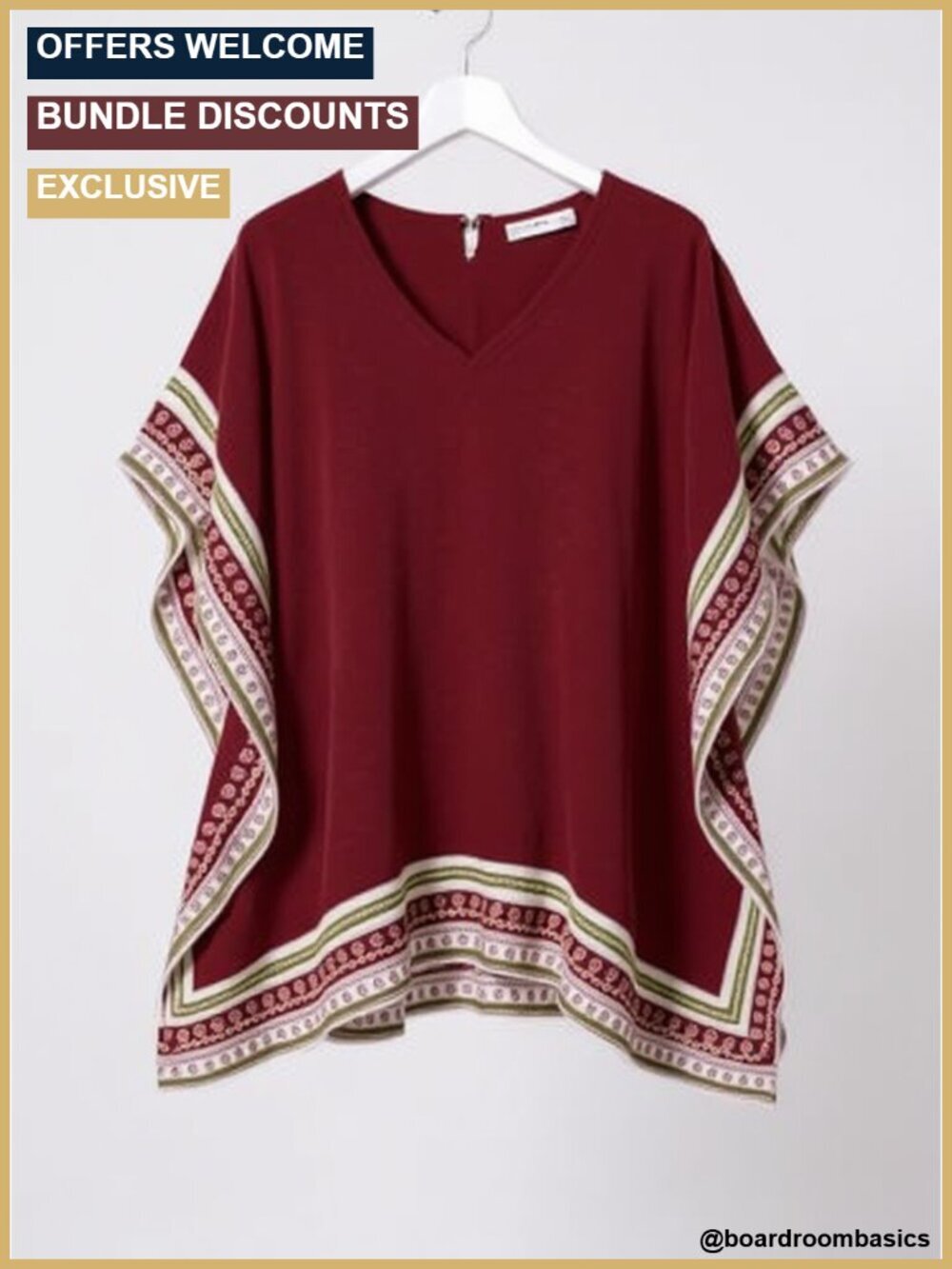 V Neck Floral Tops Batwing Sleeve Blouse Loose Fitting Shirts Boho Flowy Side